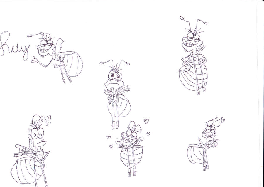 Doodles of Ray part 3 by MusicalFlareon on DeviantArt