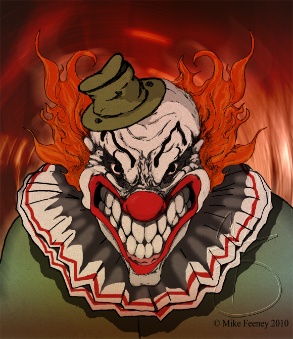 Creepy Evil Clown