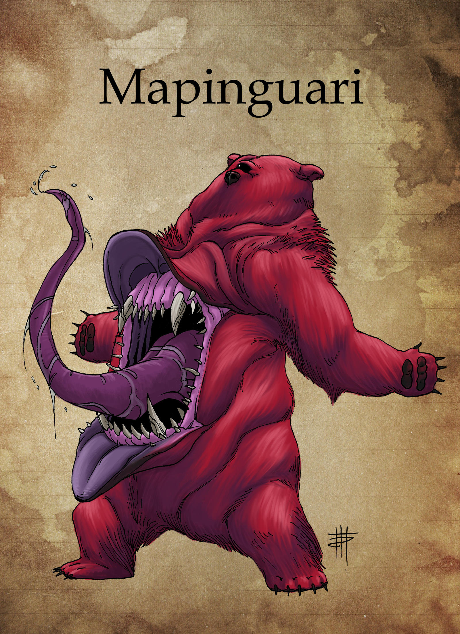 Mapenguari Mapinguari (Creatuanary) by Gonzalo6886 on DeviantArt