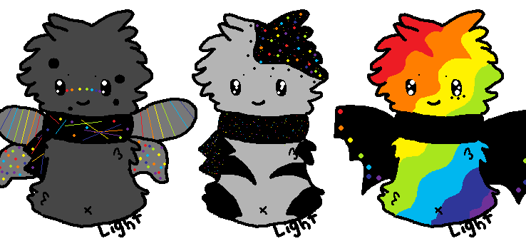 (TAKEN)Free Rainbow Scarfblobs