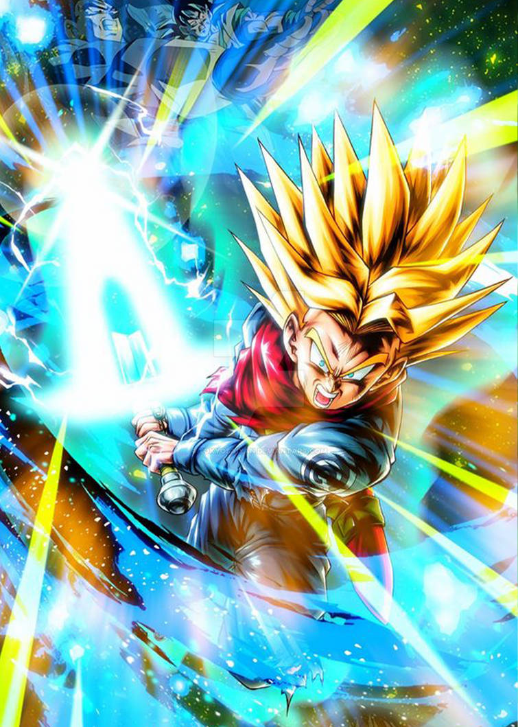 Dragon Ball Super Future Trunks SSJ Rage by TokyoSaiyan on DeviantArt