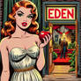 My name is Eve Welcome to Eden Care for an apple?