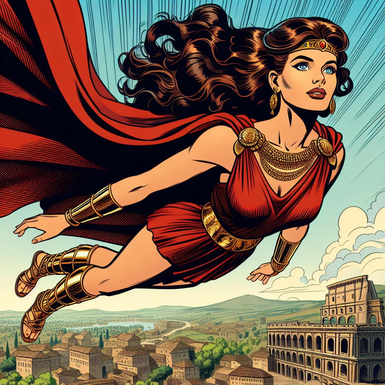Flying Over Roma Juno Flying Over Rome by rms19 on DeviantArt
