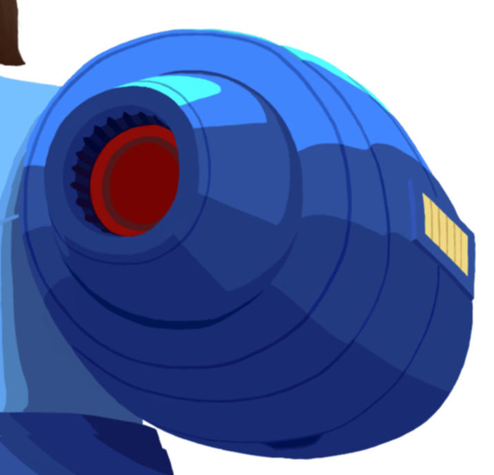 Mega Buster *Cell Shaded* by unisonic on DeviantArt