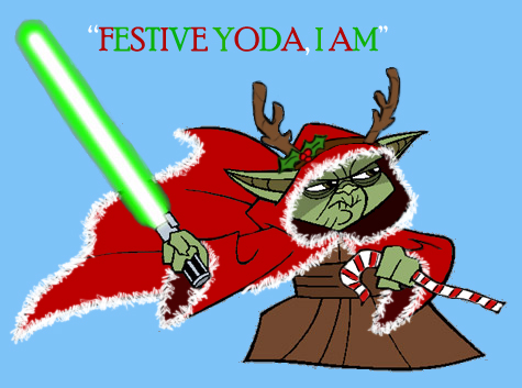 Festive Yoda