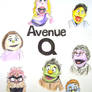 Avenue Q Puppets