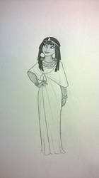 Ancient egyptian girl