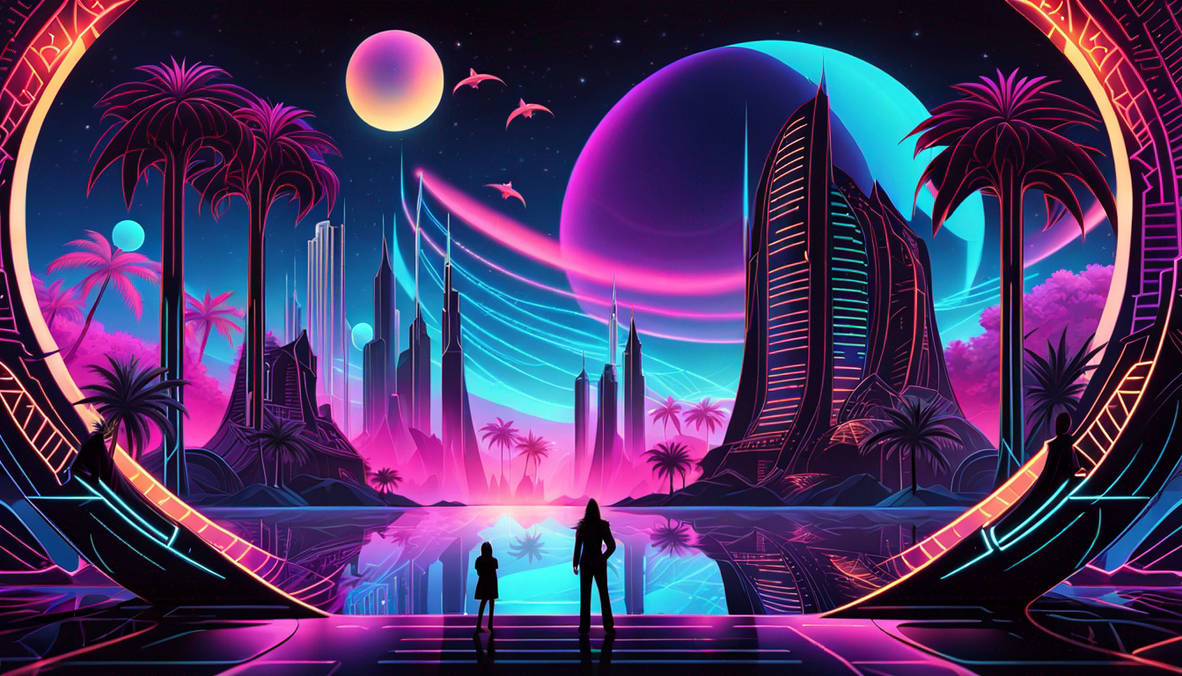 Calhatopia Visualize a (((kaleidoscopic alien world landscape by BOcopOBs on ...