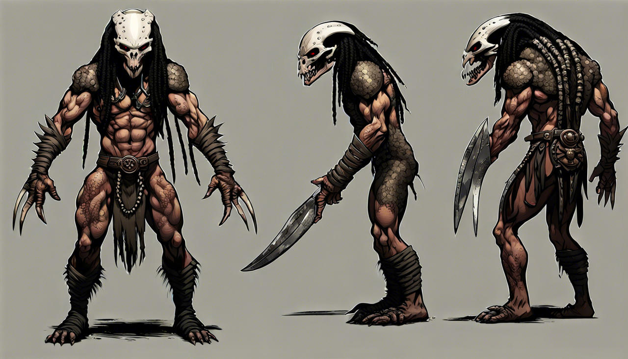 Primative Predator The Feral Predator is an aggressive and somewhat p by BOcopOBs on ...