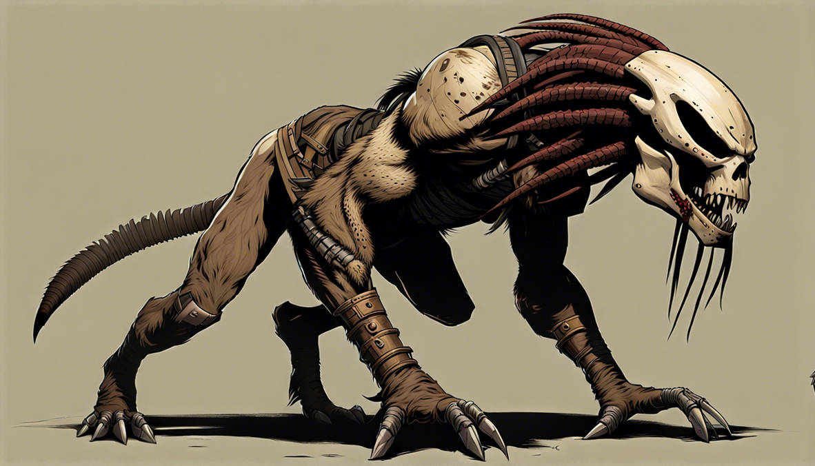 Primative Predator The Feral Predator is an aggressive and somewhat p by BOcopOBs on ...