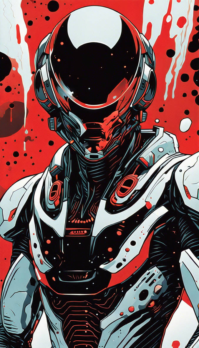 An (alien space pilot in a sleek, armored suit), f by BOcopOBs on ...