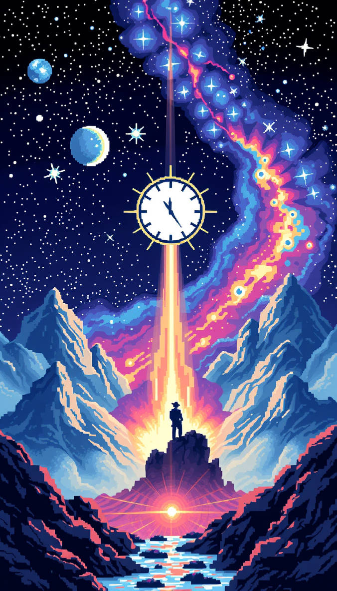 draw with intricate Math, Mass, Time, Truth, Space