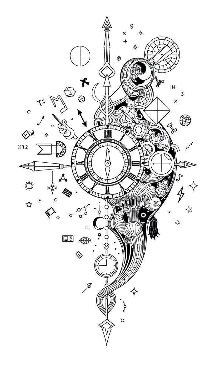 Hyperspace Math Drawing draw with intricate Math, Mass, Time, Truth, Space by BOcopOBs on ...
