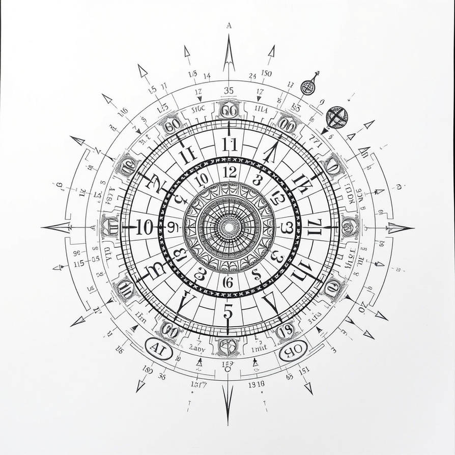 Hyperspace Math Drawing draw with intricate Math, Mass, Time, Truth, Space by BOcopOBs on ...