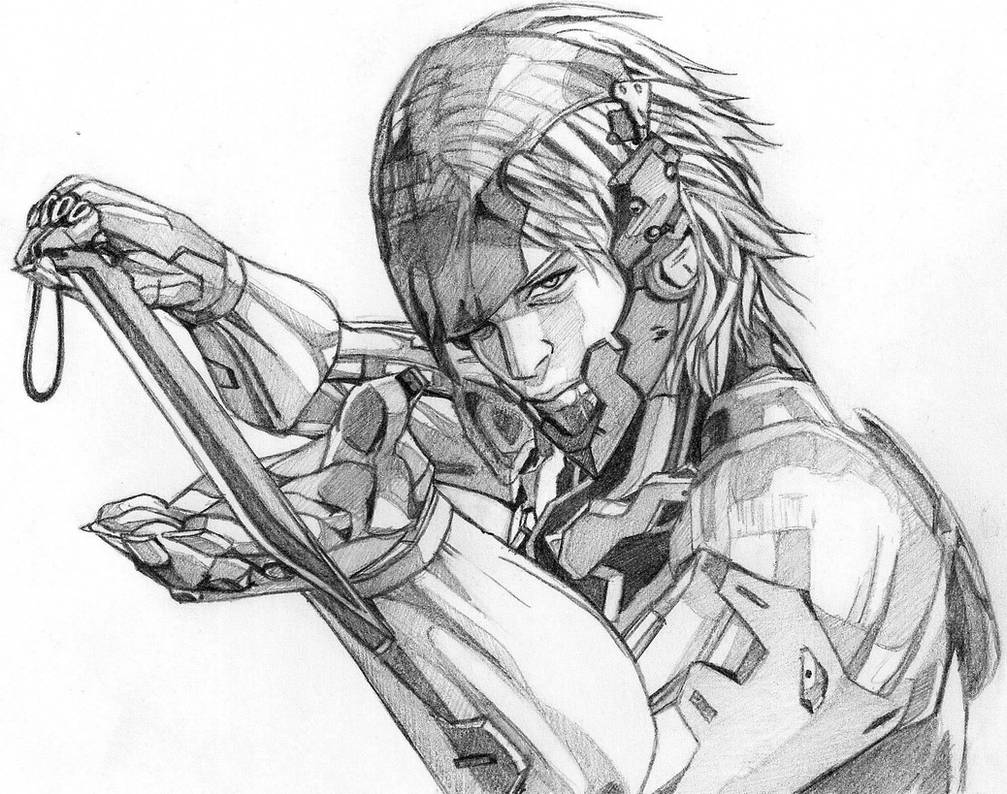 Metal Gear Rising: Revengeance - Raiden by geekyglassesartist on DeviantArt