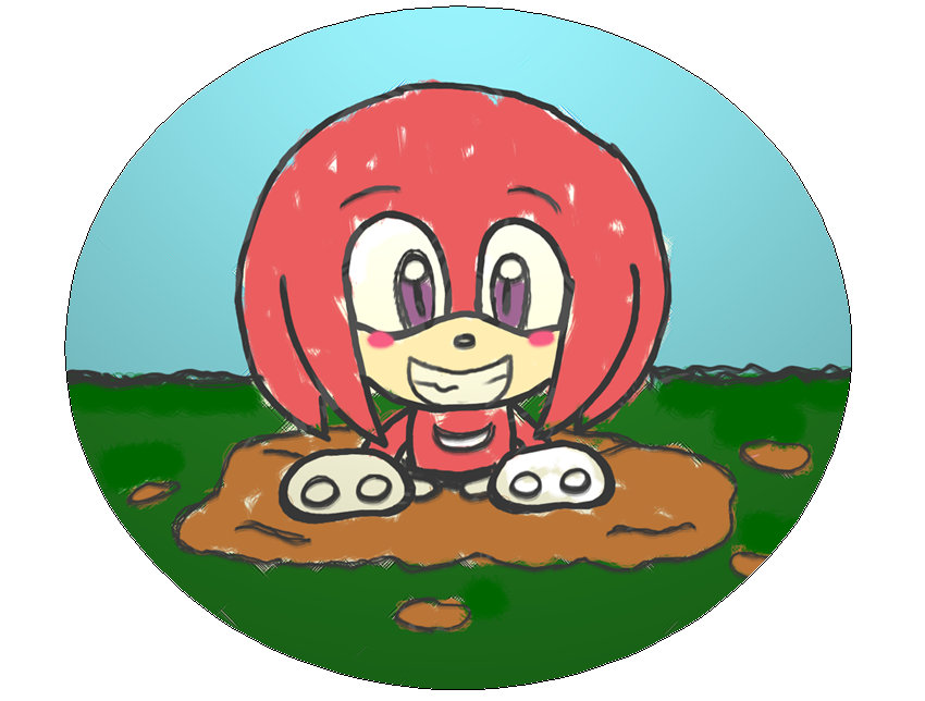 .. Cute Knuckles .. by panic-puppet on DeviantArt