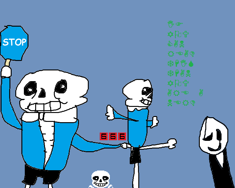 Sans getting sansy with sans by Cringeshitters2 on DeviantArt