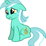 Sad Lyra vector