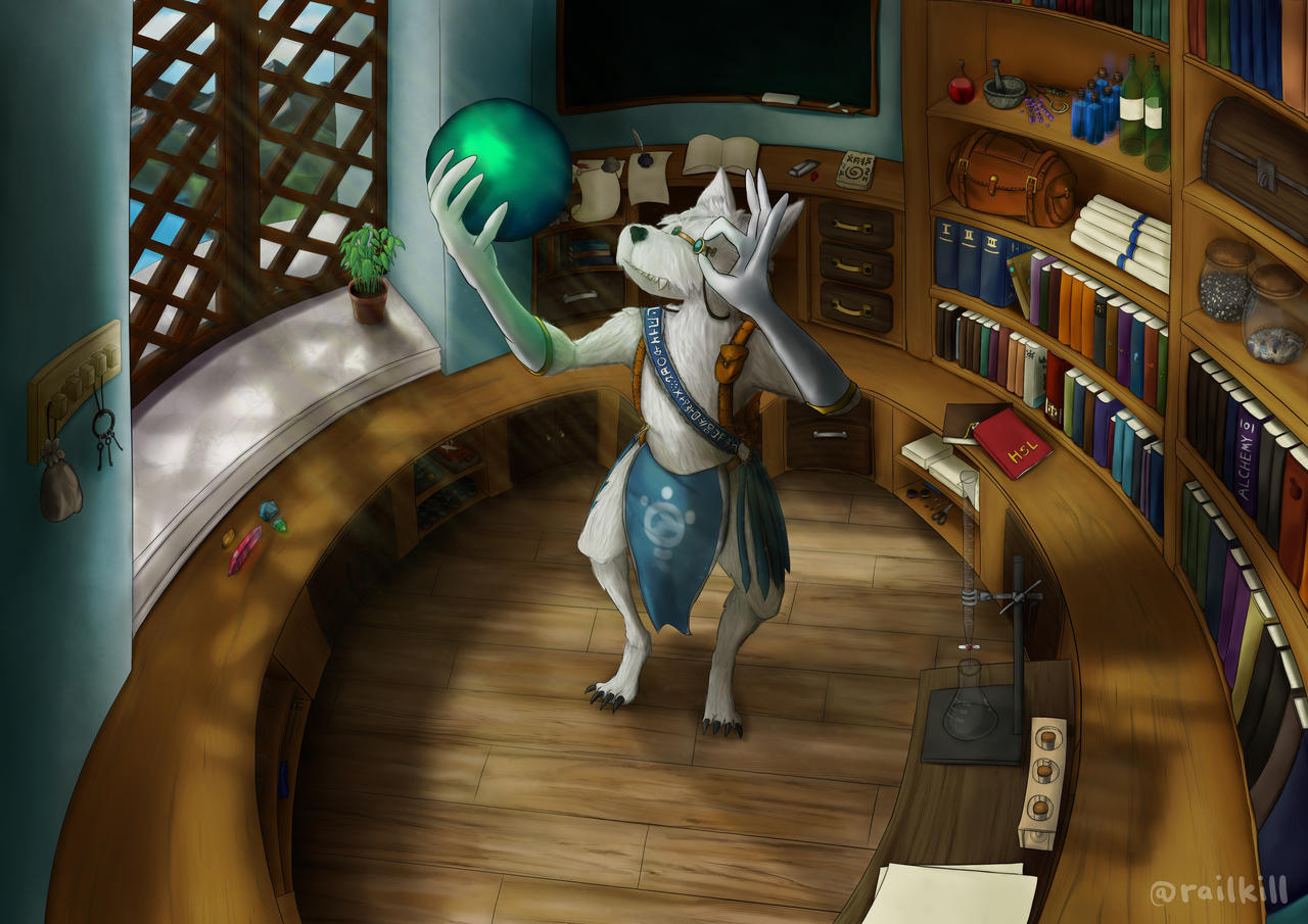 Werewolf Scientist