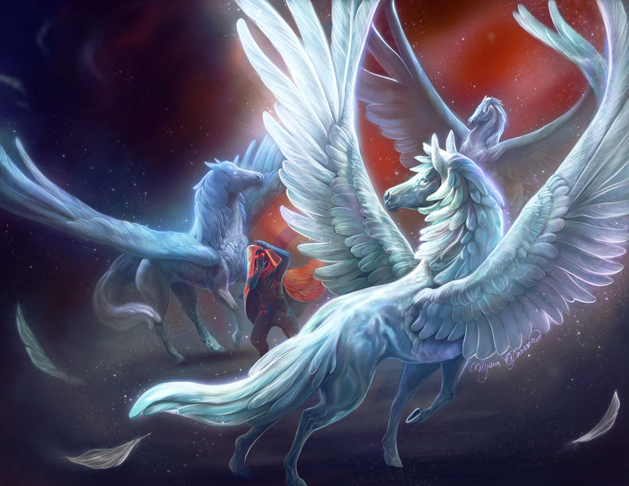 Pegasi by Leashe on DeviantArt
