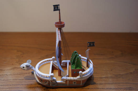 Going Merry Papercraft