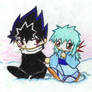 Chibi Hiei and Yukina