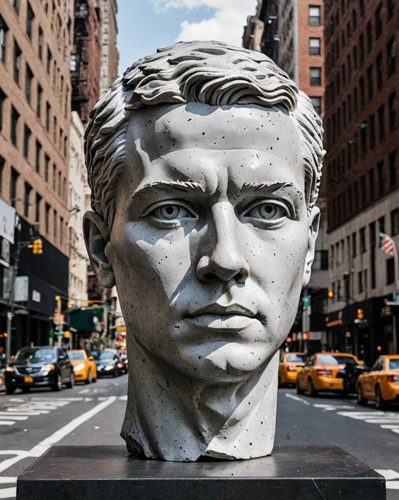 Statues Deviantart Statue in the City by JohnKettner on DeviantArt