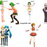 MMD Pose Series 1