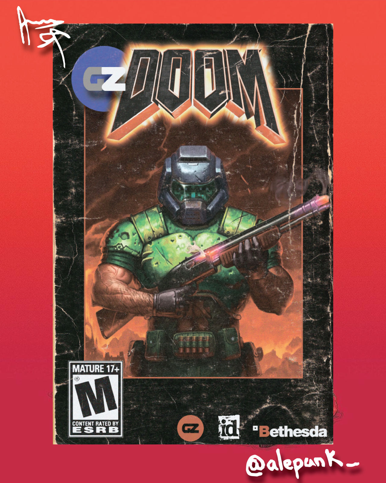 DOOM BOX ART CONCEPTS by Alepank on DeviantArt