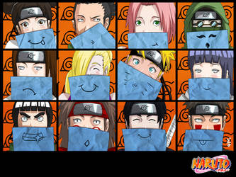 Naruto - SMILEYS by dannex009