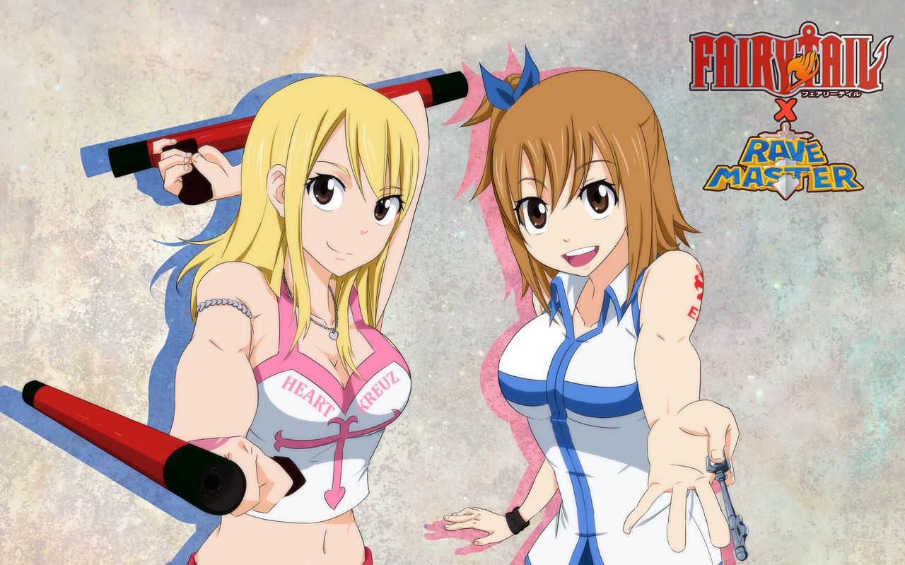 Fairytail X Rave Lucy And Elie By Dannex009 On Deviantart