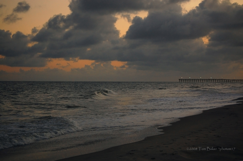 evening pier