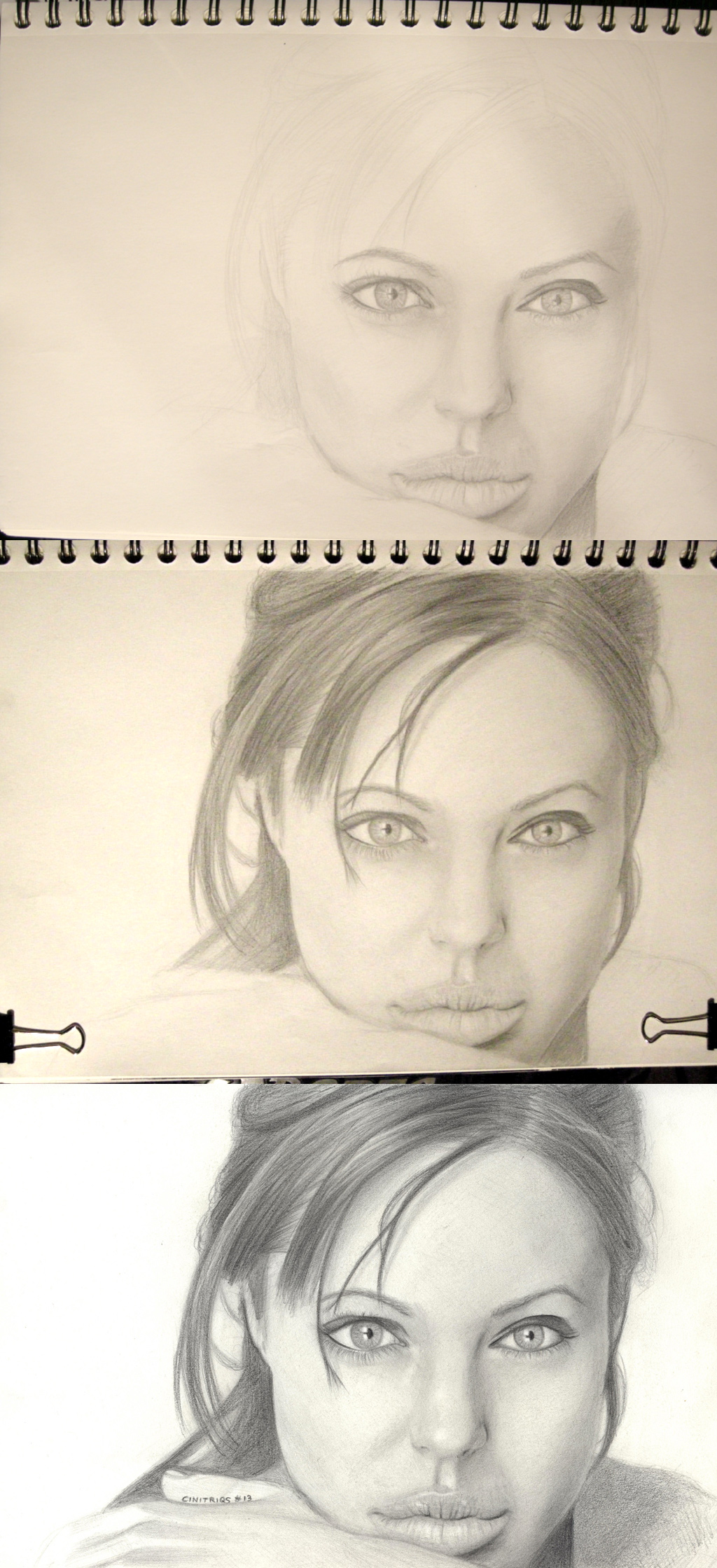 Angelina Jolie - Work In Progress by CiNiTriQs