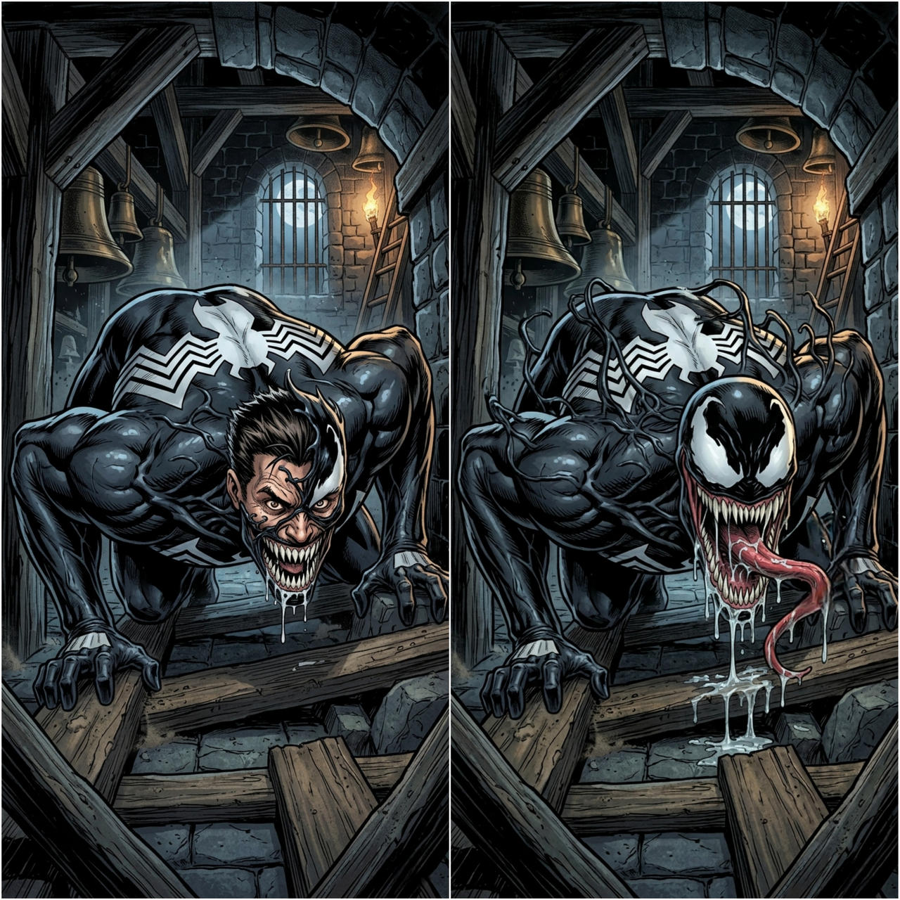 Transformed Inside The transformation inside the bell tower by spidersymbiote1 on DeviantArt