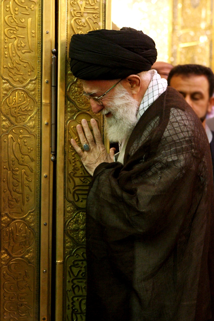 khamenei-Imam Reza-6