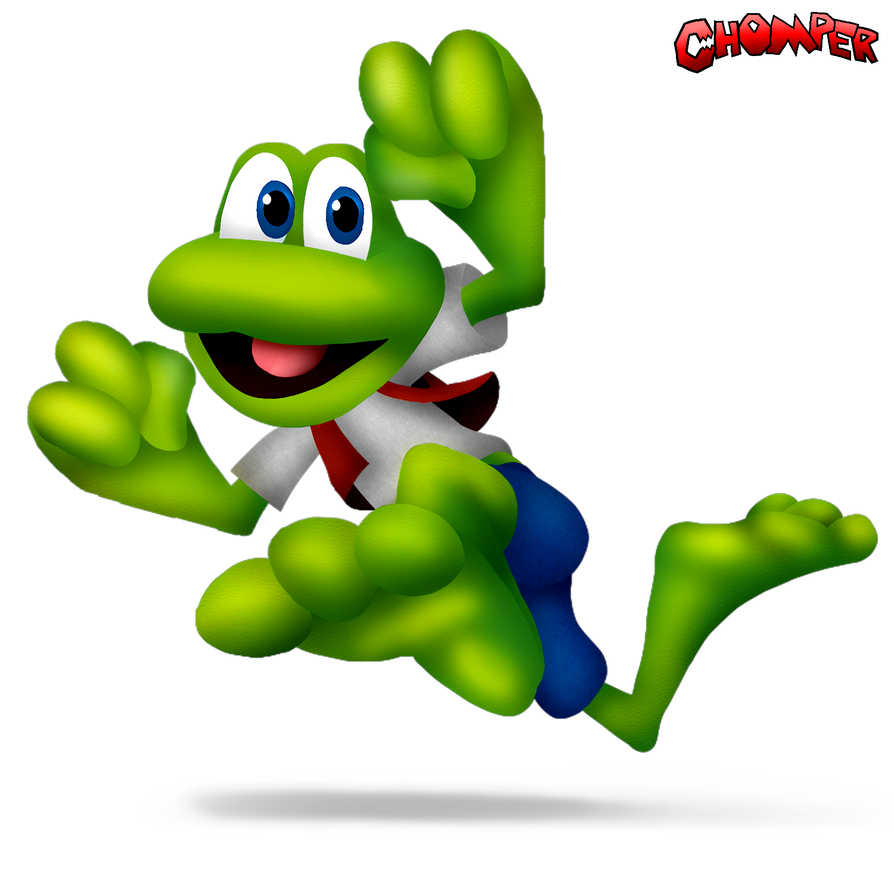 Frogger Smash bros style render by ChomperDev1antart on DeviantArt