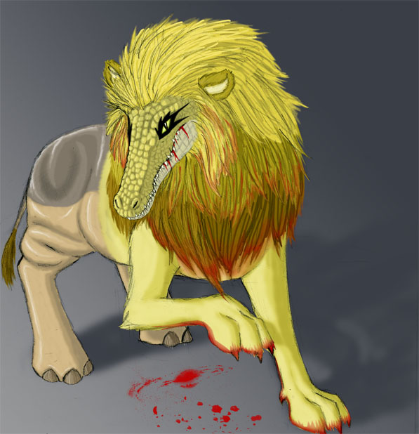 Ammit the Devourer by crabmuffin