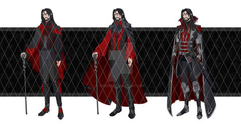 [COMMISSION] Outfit Design - Dracula