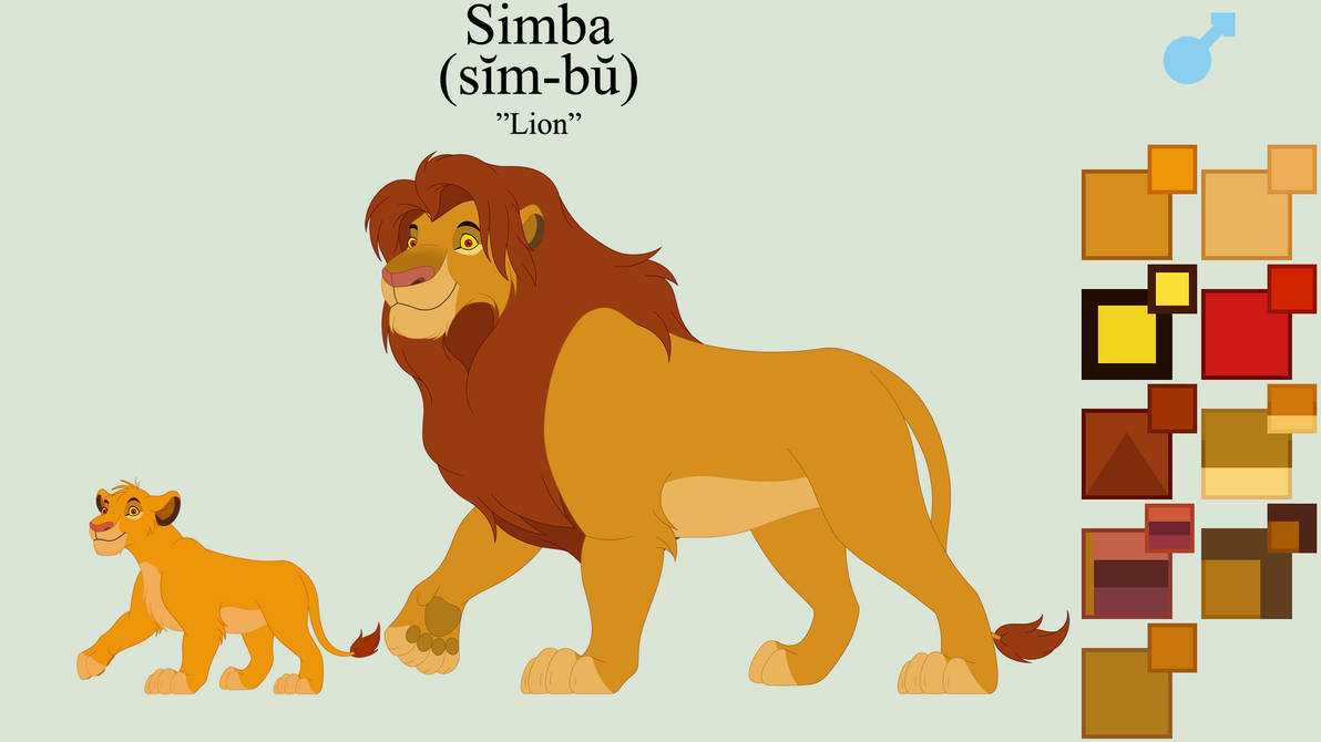 TLK Character Bio -- Simba by DxC-95 on DeviantArt