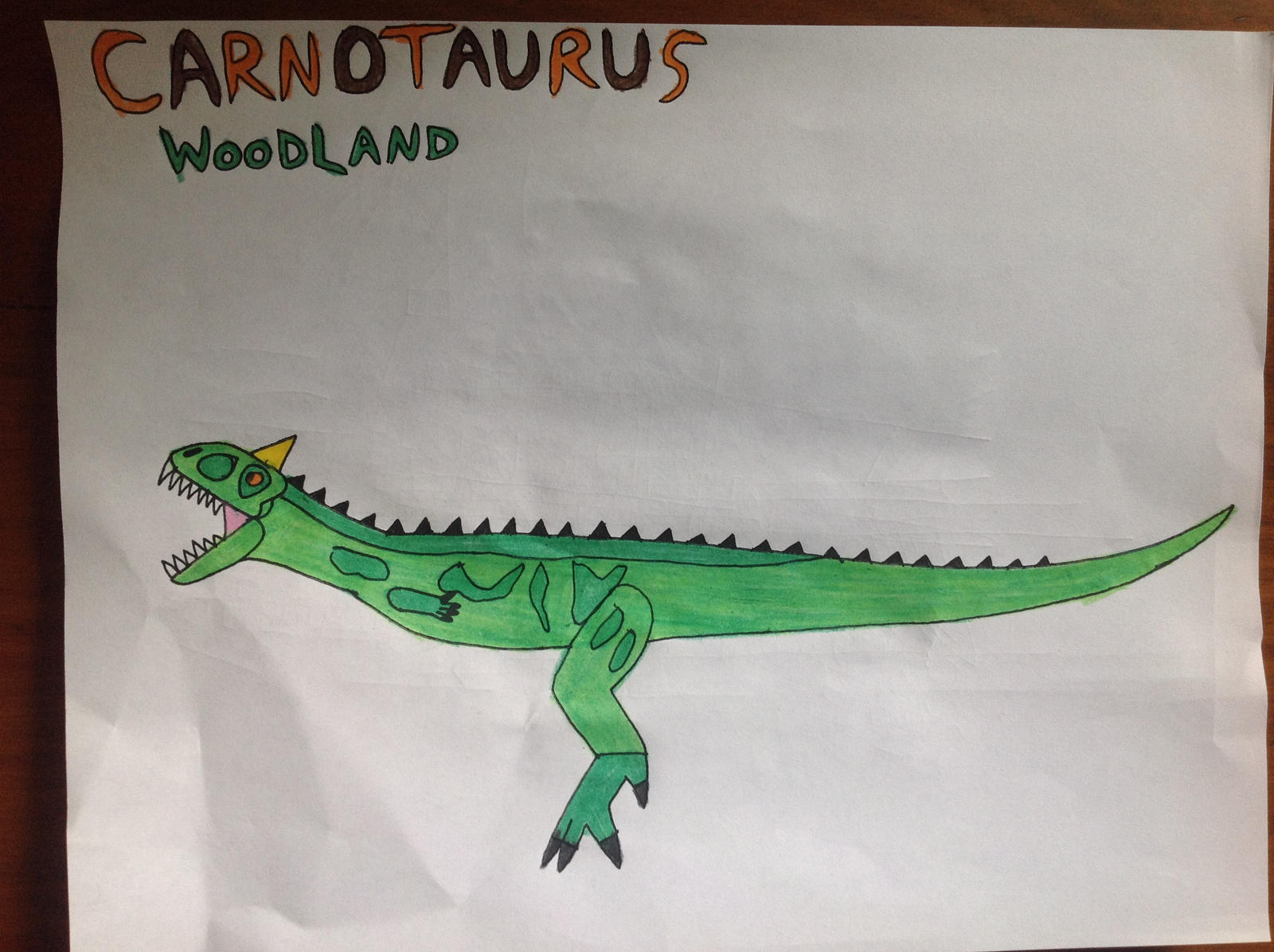 JWE Carnotaurus Woodland Skin by Ellman7567 on DeviantArt