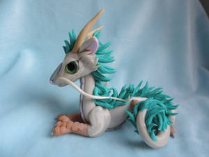 Haku polymer clay figurine