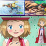 amourshipping ash and serena