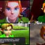 Ocarina Of Time - N64 And 3Ds Version Gameplay