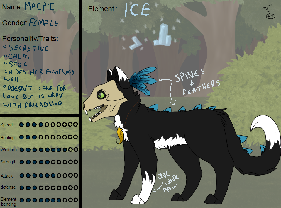 Magpie :NEW OC: