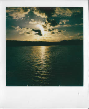 Sunset on newly discovered lake - 16.07.2022