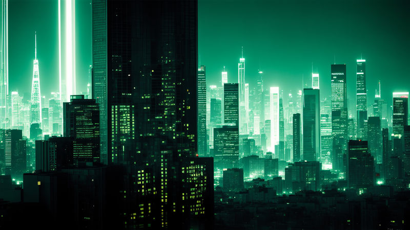Matrix Code City Closer look of matrix city by equinoxec64 on DeviantArt