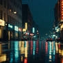 Rainy evening