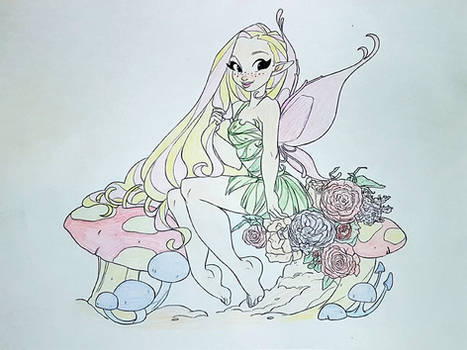 Color me Fairy! Lineart by Skirtzzz