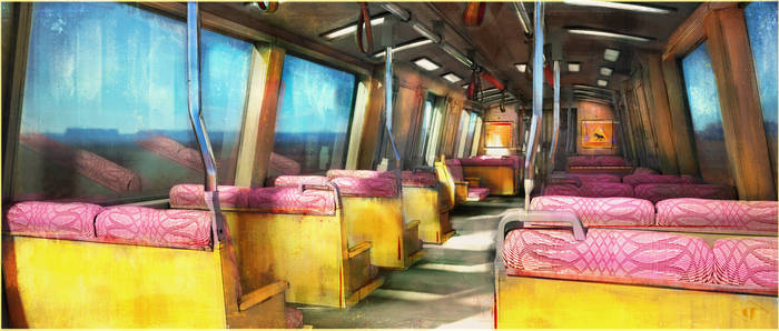 Bay Rapid Transit - Photoshop Color Overlay