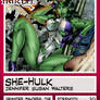 Trading Card - She-Hulk